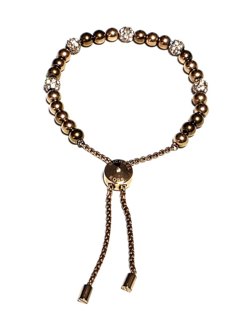 Michael Kors crystal slider bracelet